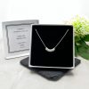 21st twisted ring necklace
