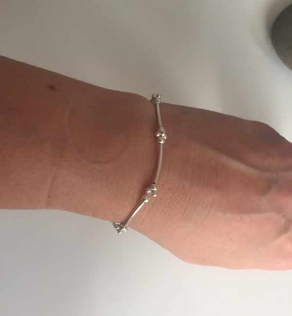delicate sterling silver bracelet 2 5e459612