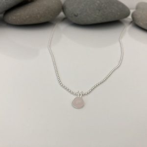 rose quartz necklace 2 5e45a00a