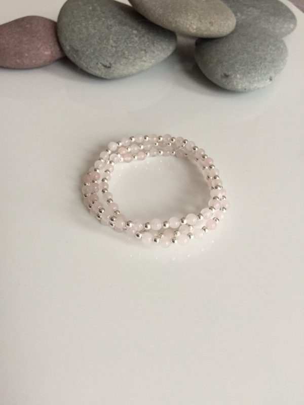 rose quartz stacking bracelets 5e459cf6 scaled