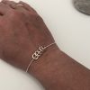 silver 40th birthday bracelet 40 birthday gift 2 5e45762a