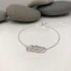silver 40th birthday bracelet 40 birthday gift 2 5e45762e