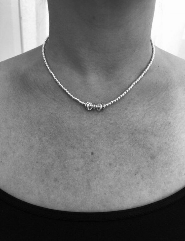 silver 50th birthday necklace 5e456ef0