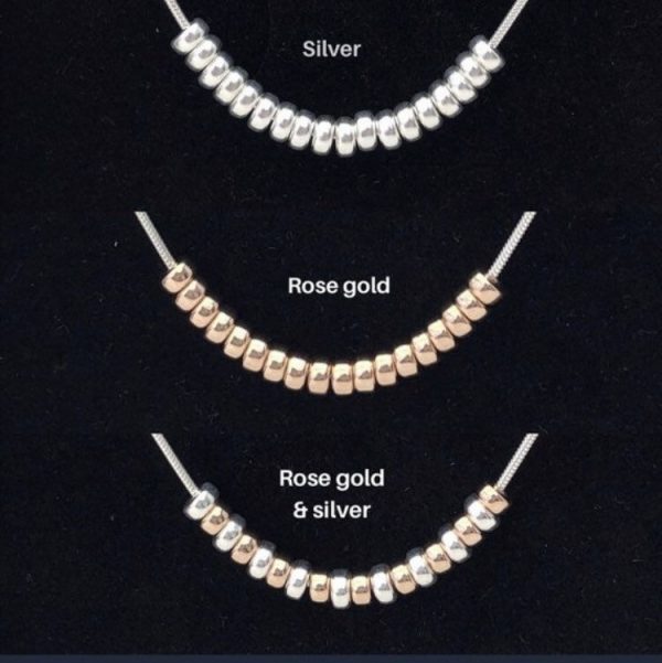silver 80th birthday necklace 5e456b15