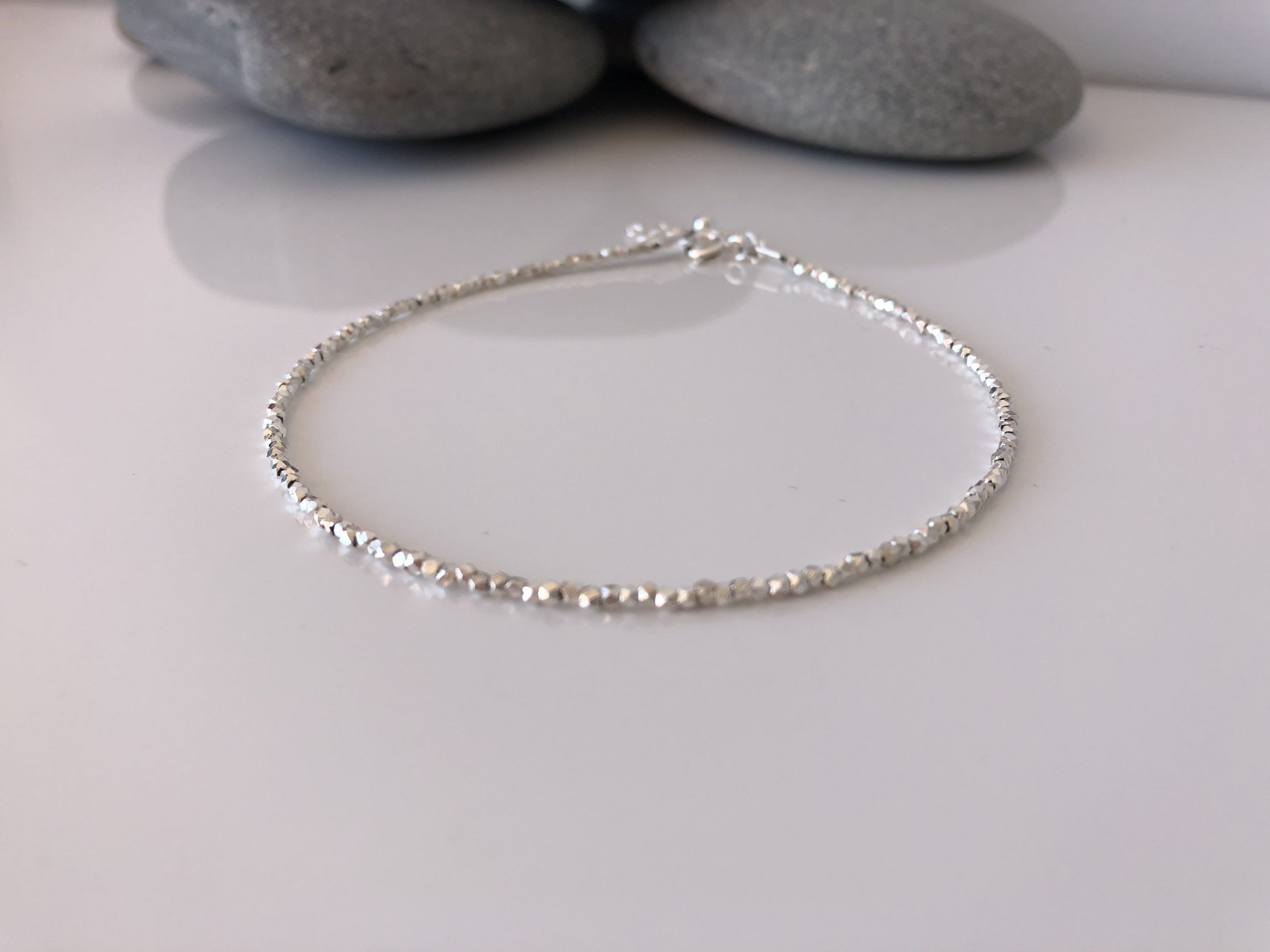 silver beaded anklet 5e45728c scaled