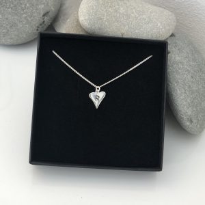 silver personalised heart necklace 5e4570dc scaled