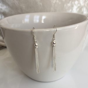 silver tassel earrings 5e459d41