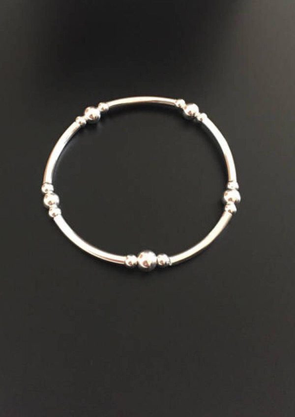 silver tube bracelet 5e45a3de