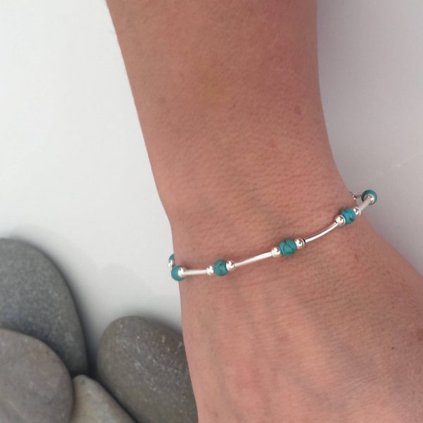 sterling silver and turquoise bracelet 2 5e45ad10