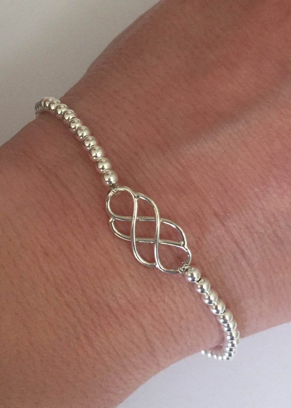 sterling silver celtic knot charm bracelet 5e45a9ad