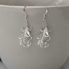 sterling silver feather earrings 5e45ac6f