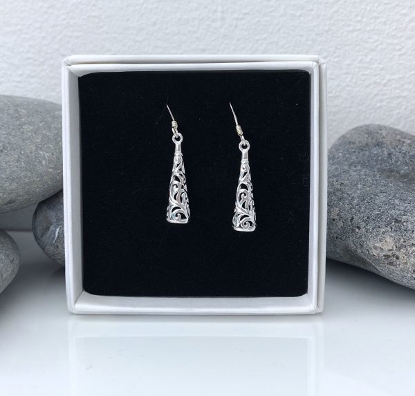sterling silver filigree earrings 5e459e17