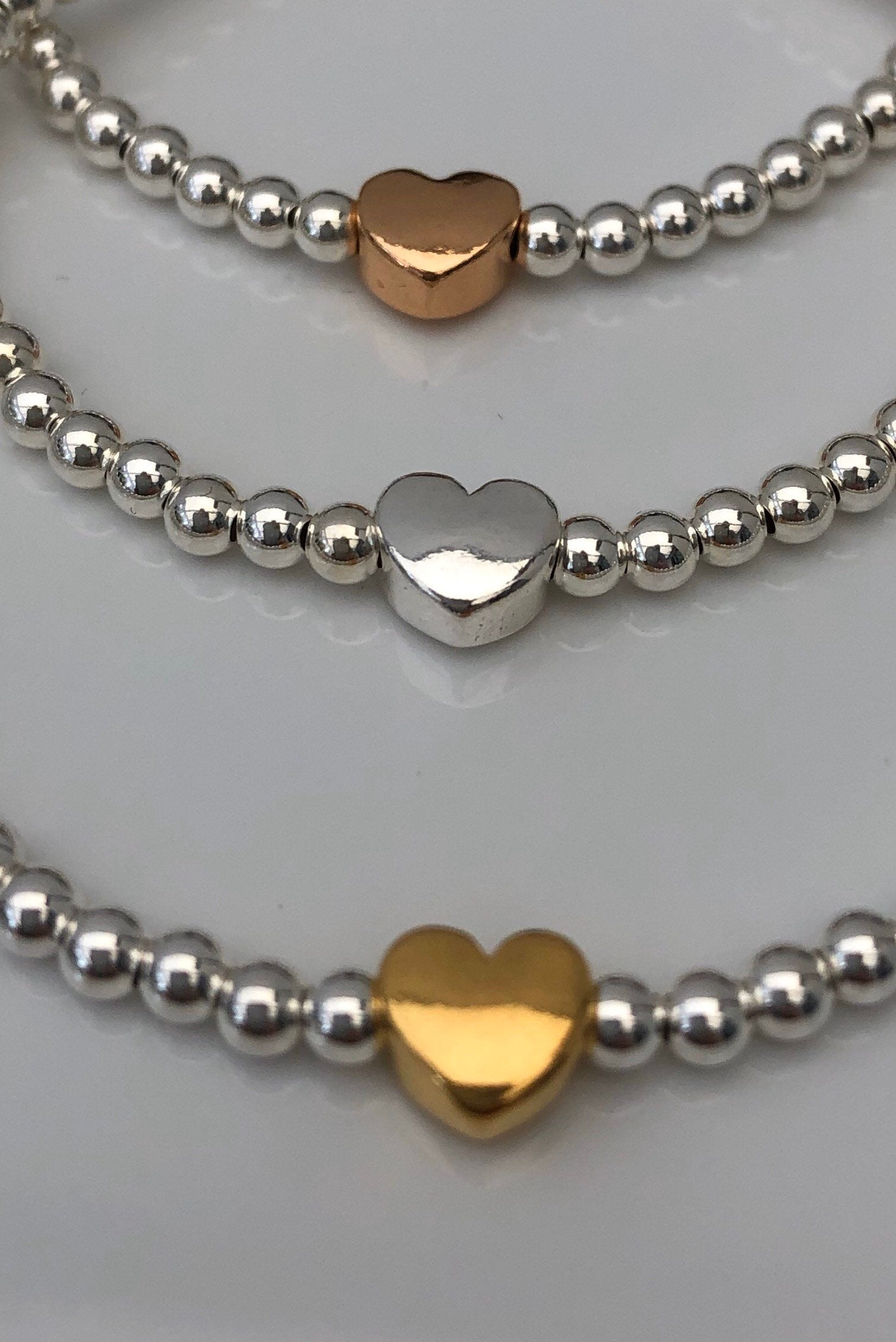 sterling silver heart bracelet 3 5e45aef8