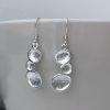 sterling silver pebble earrings 5e45ab47