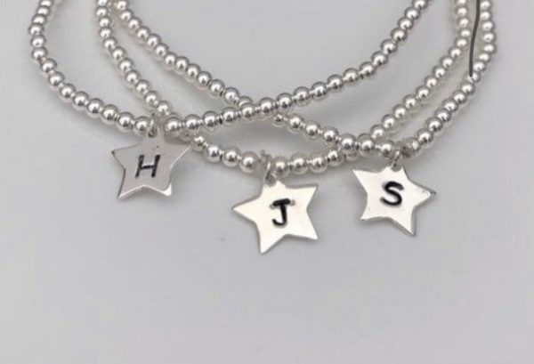 sterling silver personalised stacking bracelets 5e45cfda
