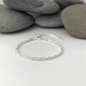 sterling silver woven bracelet 5e45b3d5