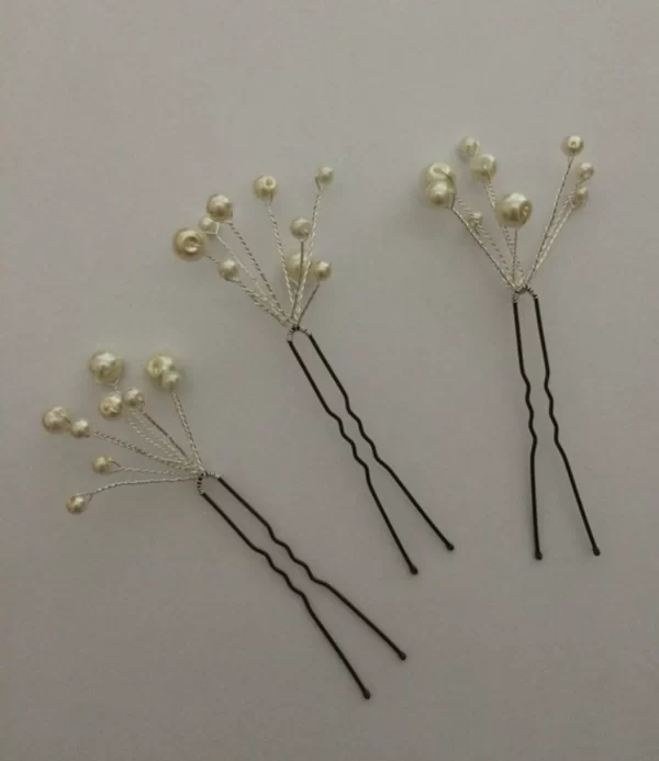 ivory pearl hairpins 2