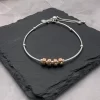 40th tube bracelet