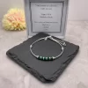 50th birthstone tube bracelet